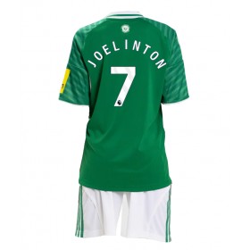 Baby Fußballbekleidung Newcastle United Joelinton #7 Auswärtstrikot 2025-26 Kurzarm (+ kurze hosen)